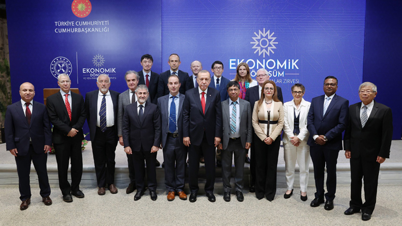 Max Gillman joins group of economists meeting Turkish President Recep Tayyip Erdoğan