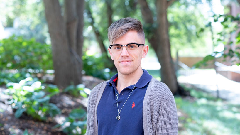 Dakota Miller is working to build inclusive community for UMSL students as new LGBTQ+ and diversity coordinator