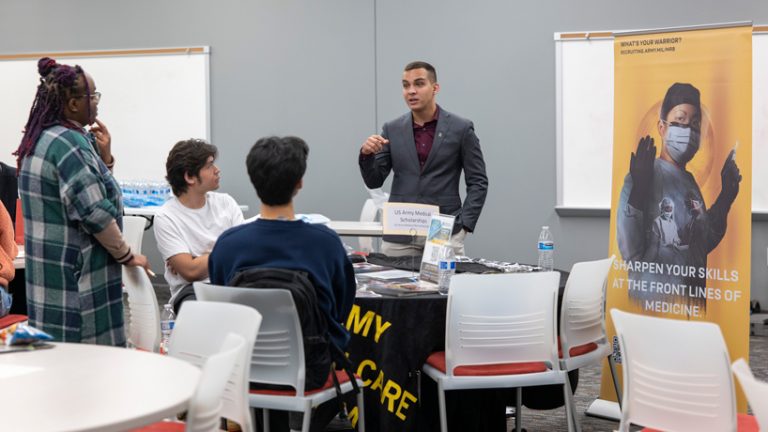 Eye on UMSL: Recruiting for the front lines of medicine - UMSL Daily