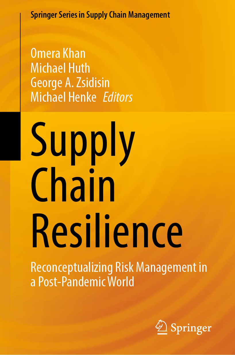 "Supply Chain Resilience" book cover