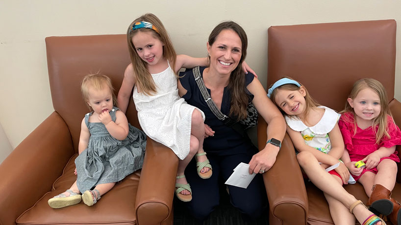 PhD graduate Christina Castellano will combine passions for teaching and women’s health as assistant teaching professor in UMSL College of Nursing