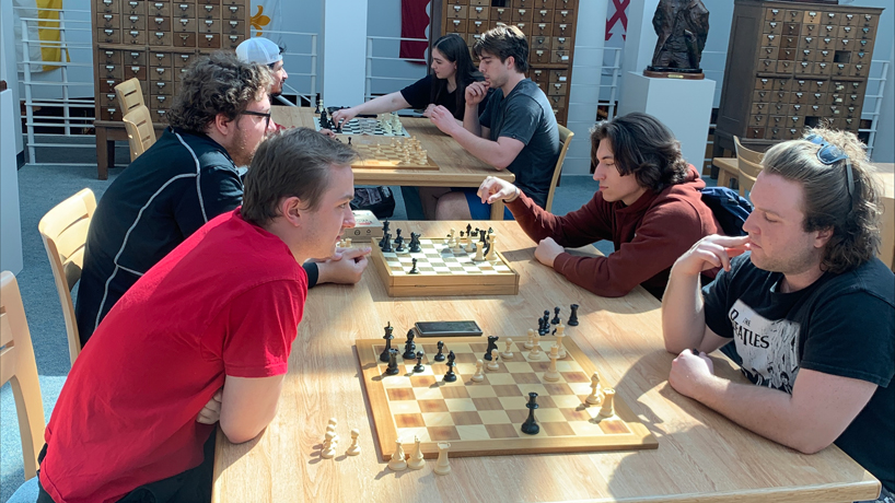 Counseling PhD student Corey Hancock launches UMSL Chess Club
