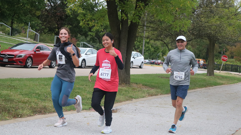 Alumni 5K provides perfect excuse for alum Art Lauer to return to campus after decades away