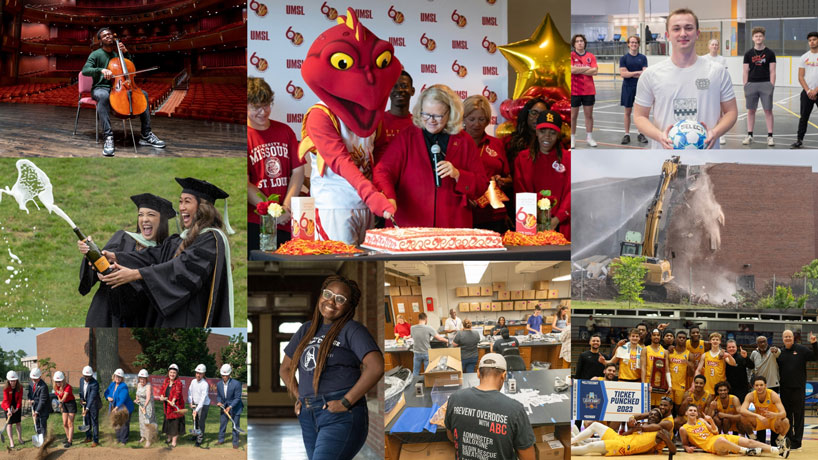 UMSL celebrates its past while building for the future during eventful 2023