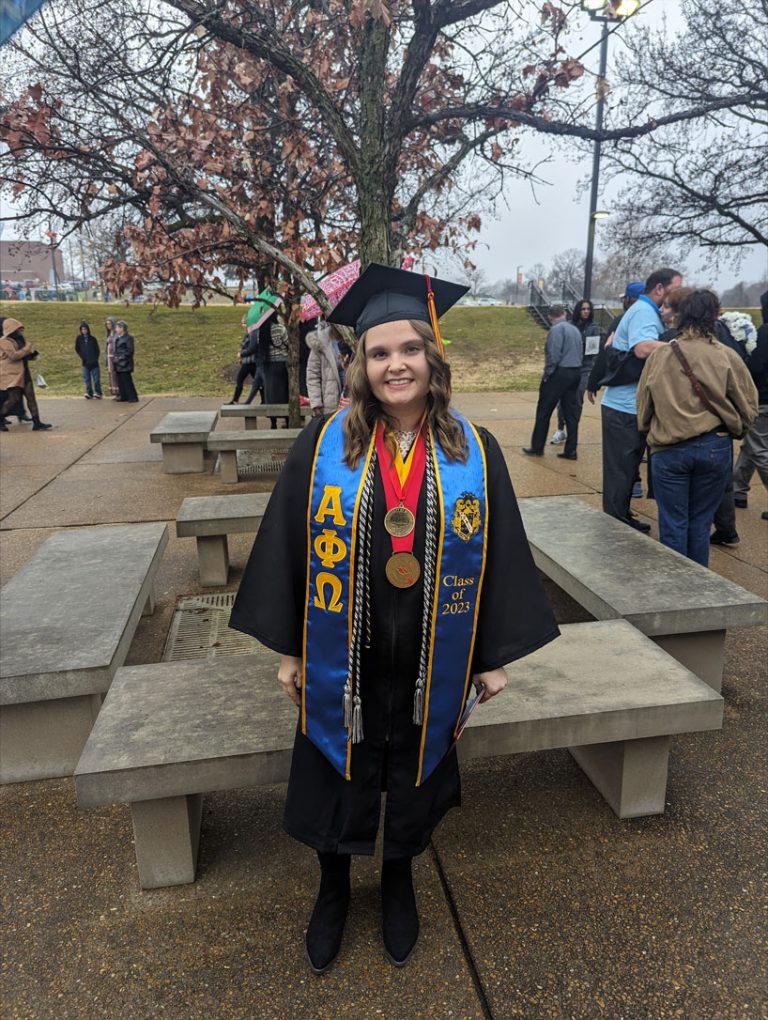 Psychology graduate Noelle Wisdom earns first Triton Traditions Keeper