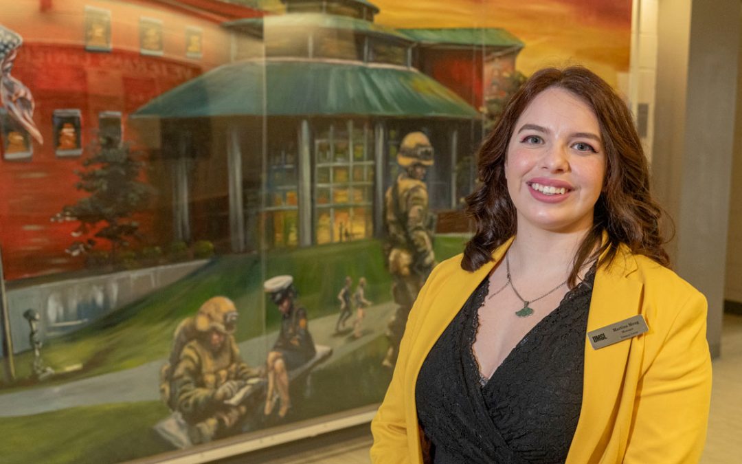New Veterans Center Manager Martina Meng aims to enact positive change for student veterans and higher education