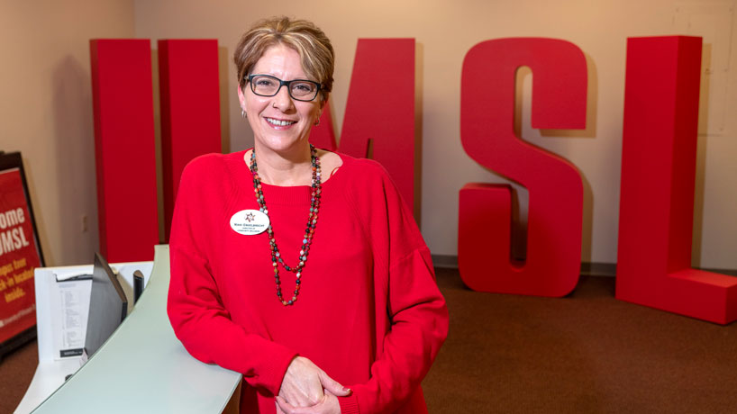 As director of community wellness for A Red Circle, recent UMSL grad Nikki Engelbrecht helps improve healthy food access in north St. Louis County