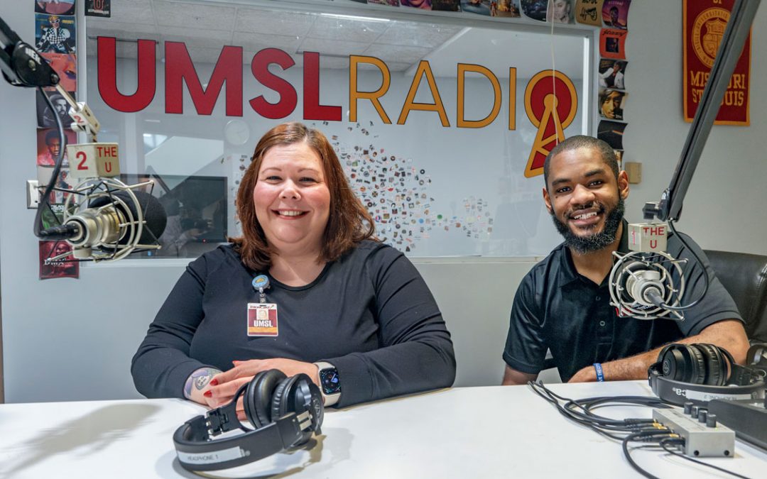 UMSL faculty and staff members hit the airwaves on UMSL Radio