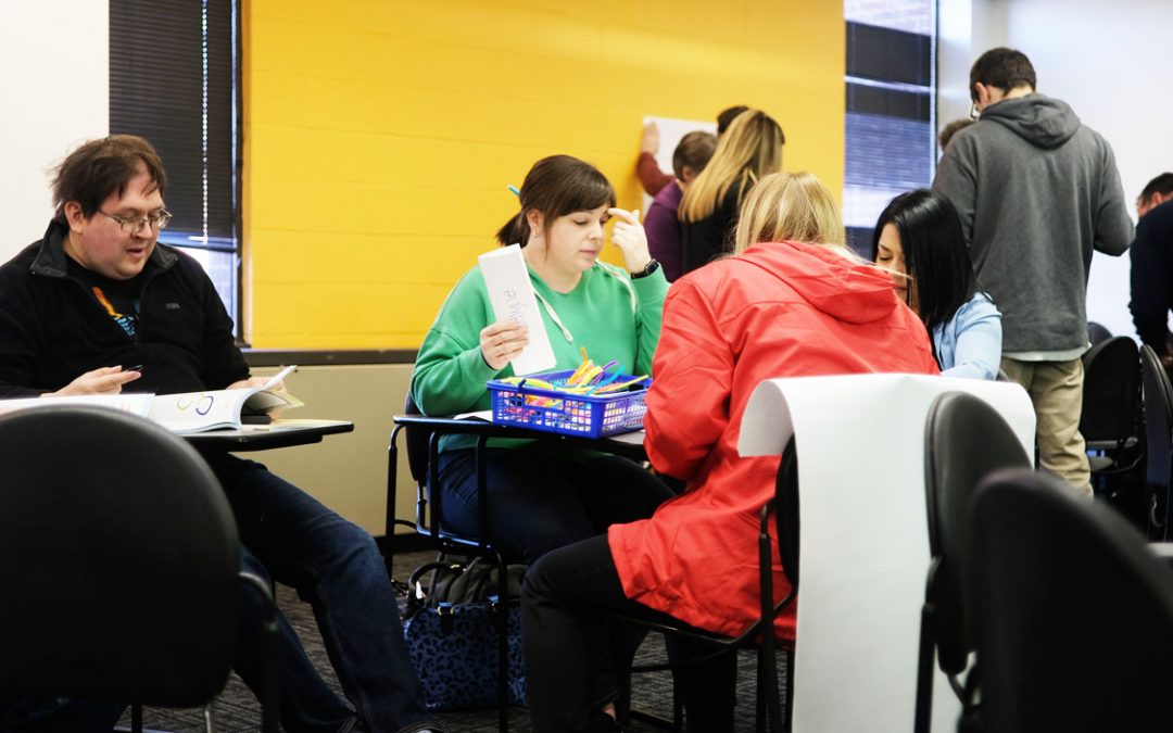 UMSL teacher candidates earn Mental Health First Aid certification during grant-funded training session