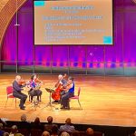 The Arianna String Quartet performing in the Lee Theater