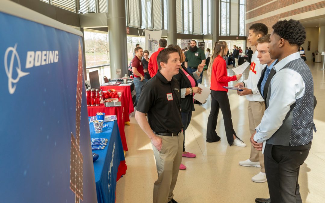 UMSL students explore employment opportunities at Spring Career Fair