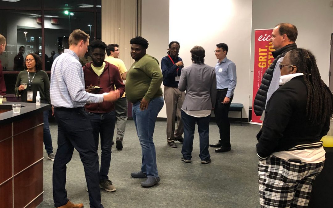 Students secure internship opportunities with Anchor Accelerator businesses at Founders and Student Matching Night