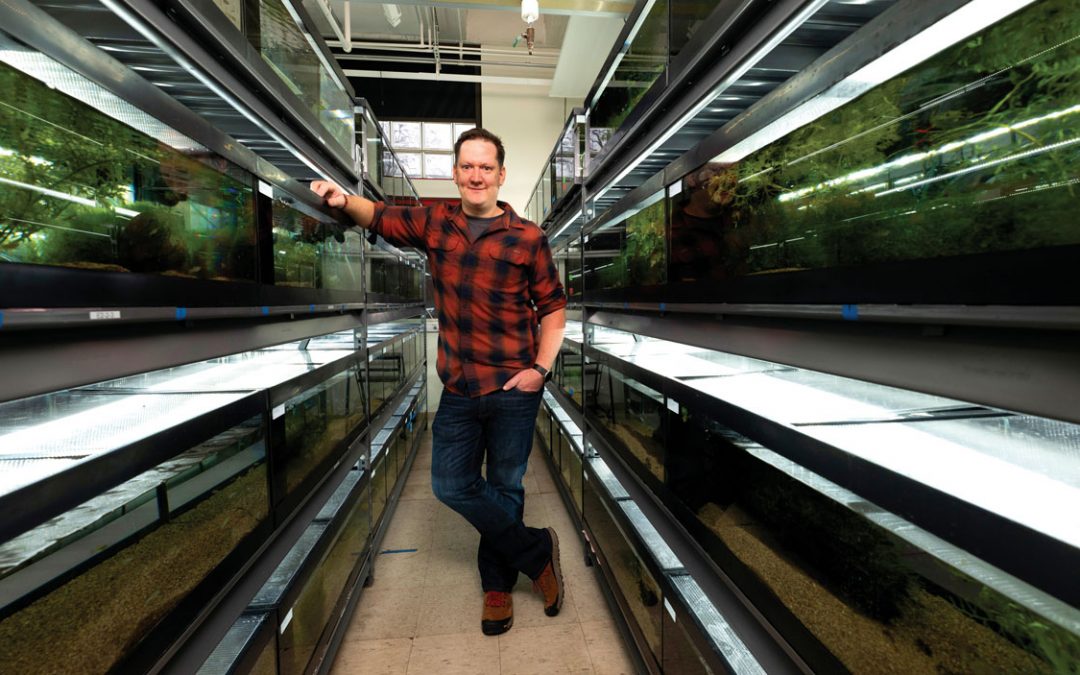 Biology Professor Michi Tobler uncovers lessons from fish living in extreme environments