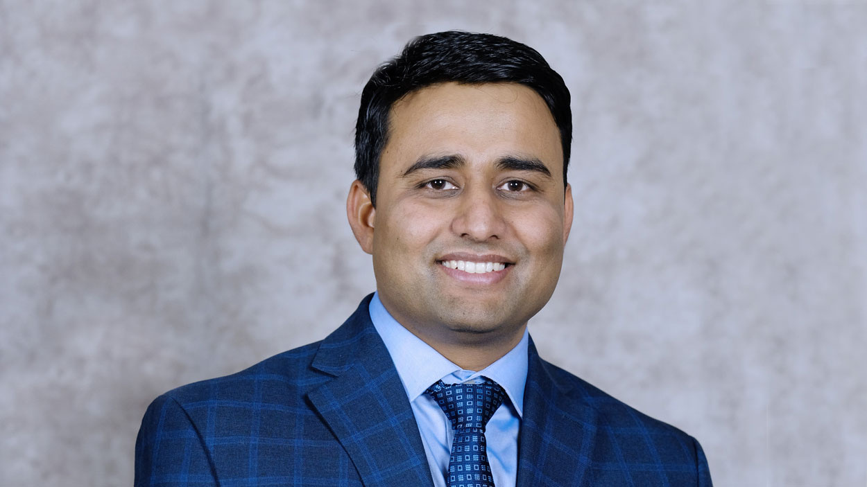 Vivek Singh, assistant professor of information systems and technology