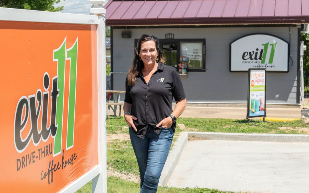 MBA alum Angela Garland grows thriving Exit 11 coffee drive-thru business