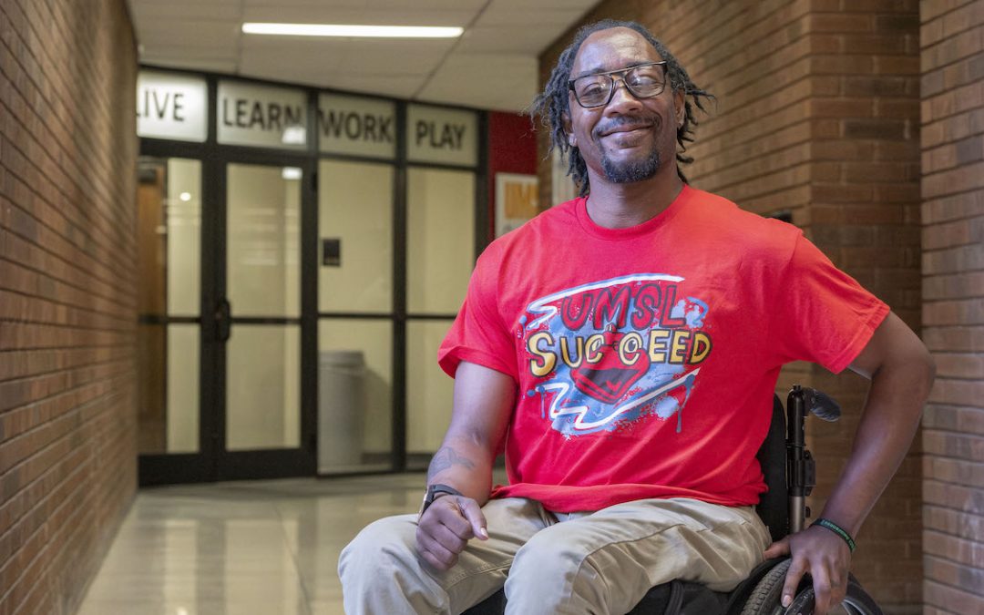 Social work graduate Dondi Baldwin advocates for students and community members with disabilities