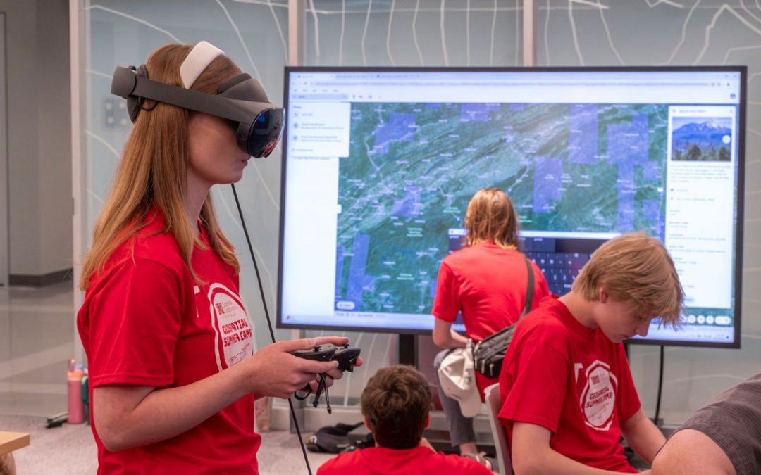 Geospatial summer camp helps expose area high school students to emerging technology