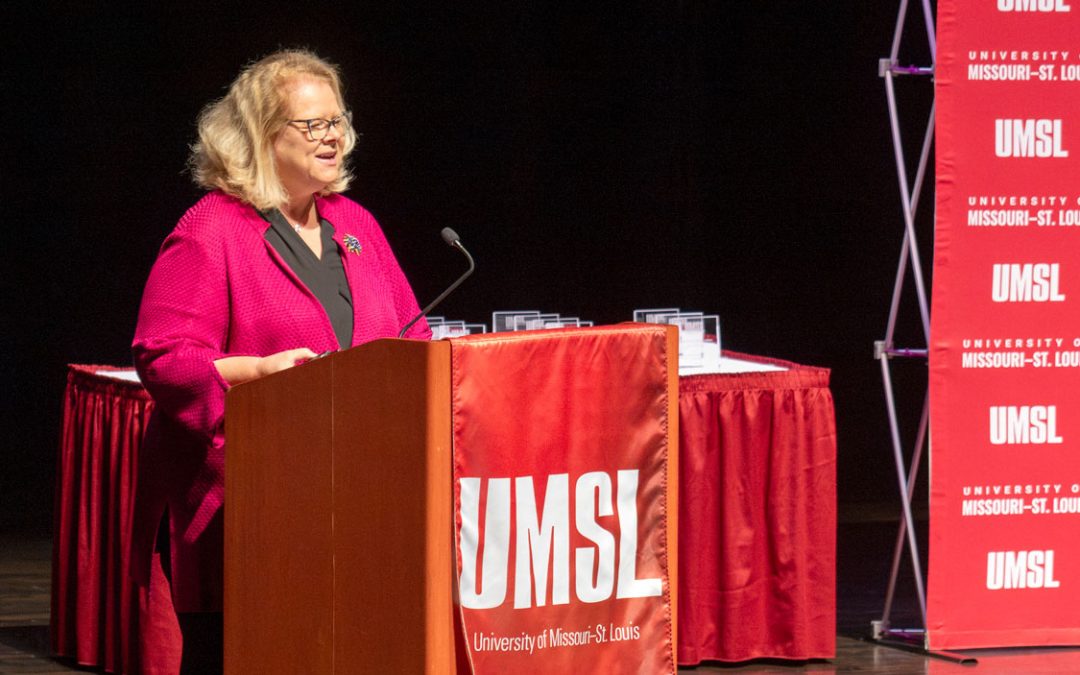 Chancellor Kristin Sobolik highlights ways UMSL is positioning itself for the future during annual State of the University Address