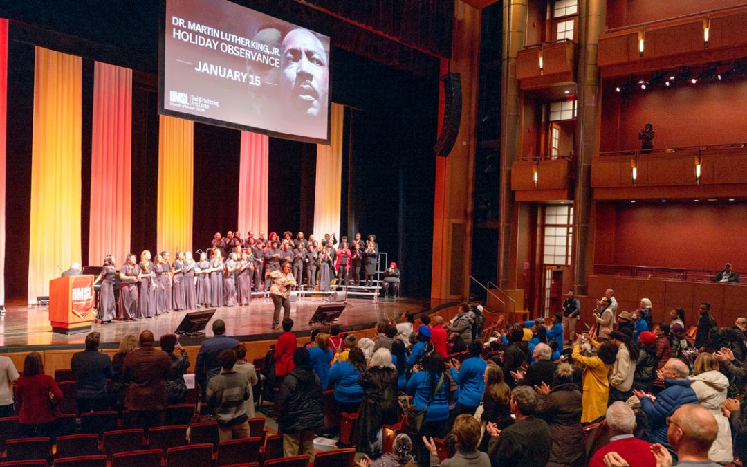 Blanche M. Touhill Performing Arts Center catering to guests with an array of interests from across the St. Louis region