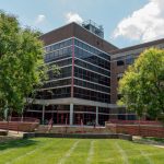 The exterior of the Research Building in UMSL's Science Complex