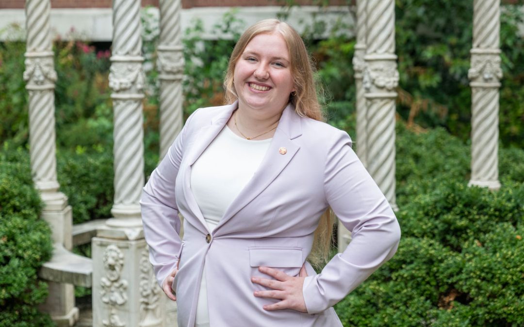 Grace Desjardins finds common ground to make change as 2024-25 Newman Civic Fellow