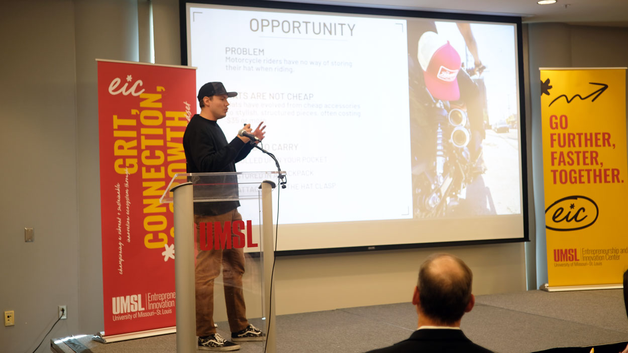 Students pitch business ideas during Entrepreneurship and Innovation Center’s 2024 Student Concept Competition – UMSL Daily