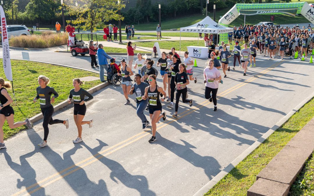 Annual UMSL Alumni 5K is the latest stage of a year-long race for school counseling alum Marcy Morris