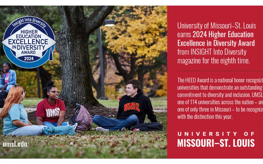 UMSL receives INSIGHT Into Diversity magazine’s Higher Education Excellence in Diversity Award for the fifth straight year