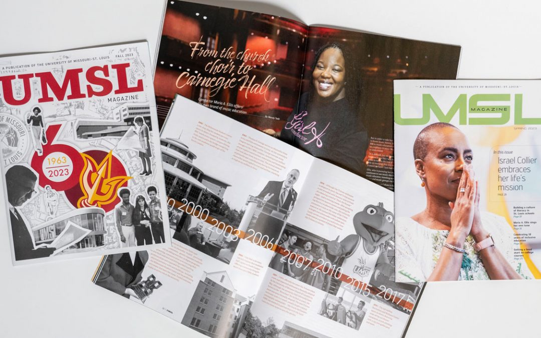 UMSL Magazine honored for design in annual CASE competition