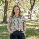 Jalene LaMontagne, the new E. Desmond Lee Endowed Professor in Botanical Studies