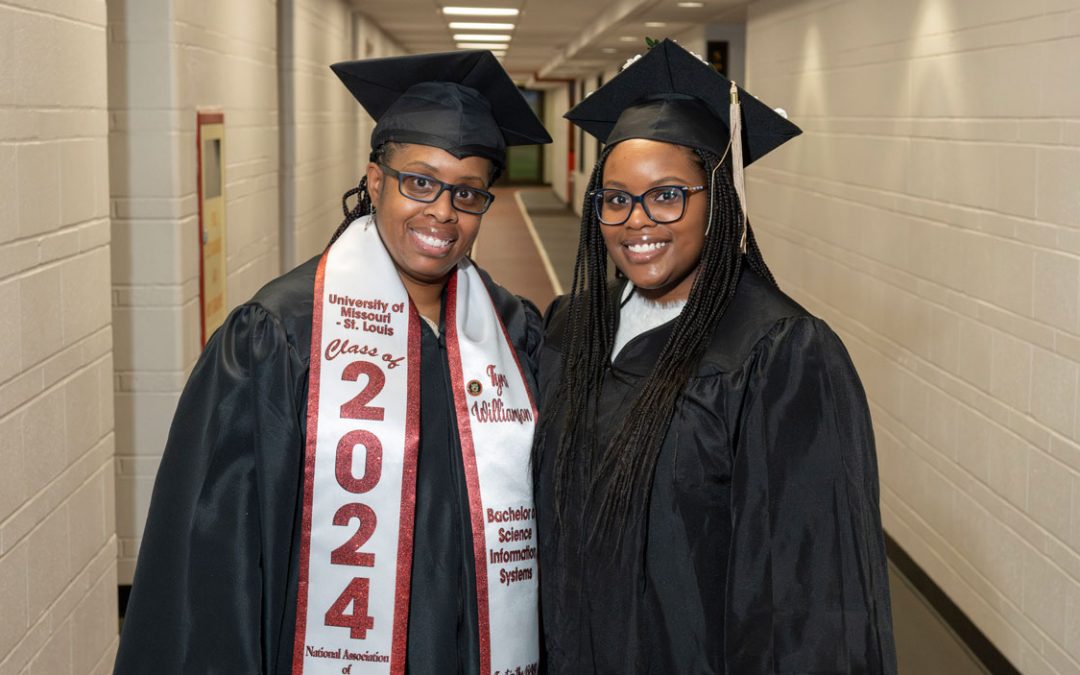 Mother-daughter duo graduates with same information systems capstone class