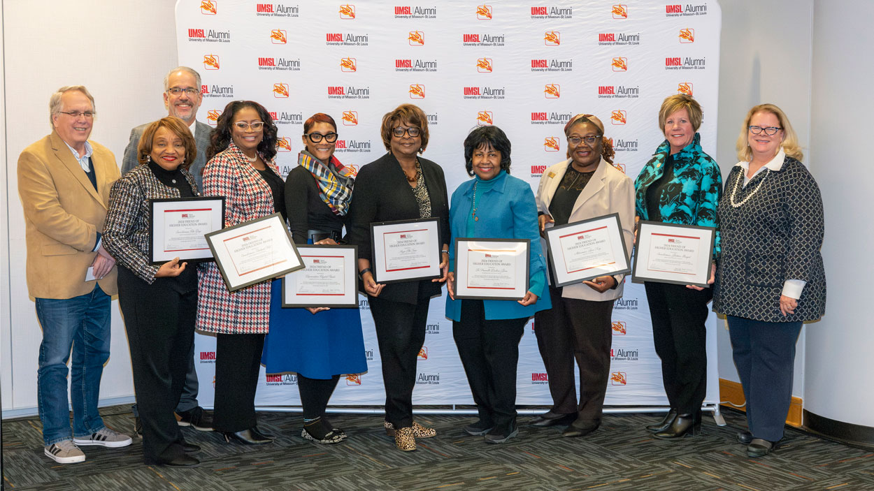 Eye on UMSL: Friends in high places - UMSL Daily