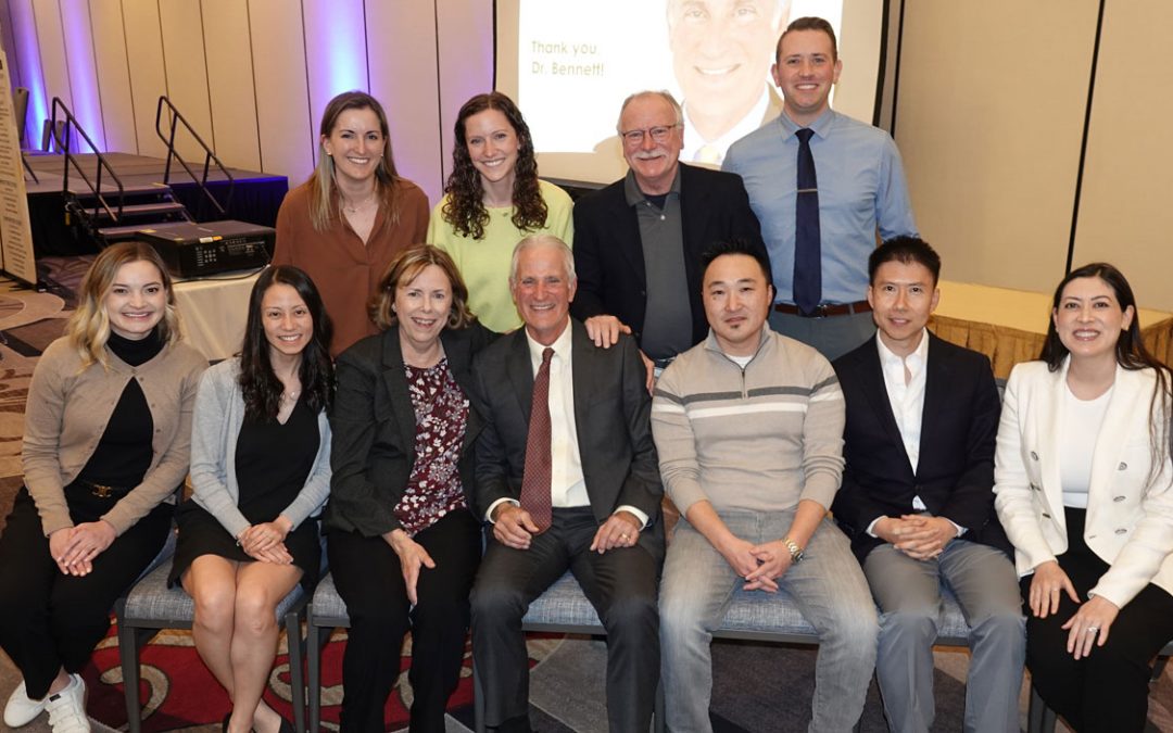 Longtime Optometry faculty members Dr. Ed Bennett and Dr. Vinita Henry recognized for contribution to field of contact lenses