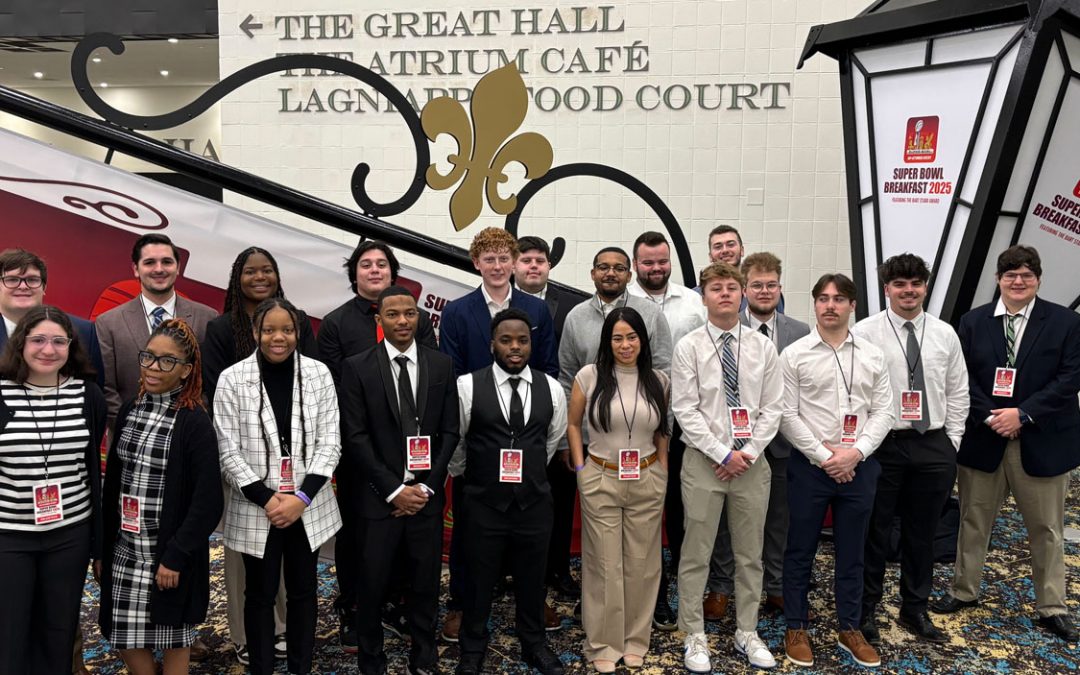 UMSL students and alumni travel to New Orleans to work Super Bowl LIX