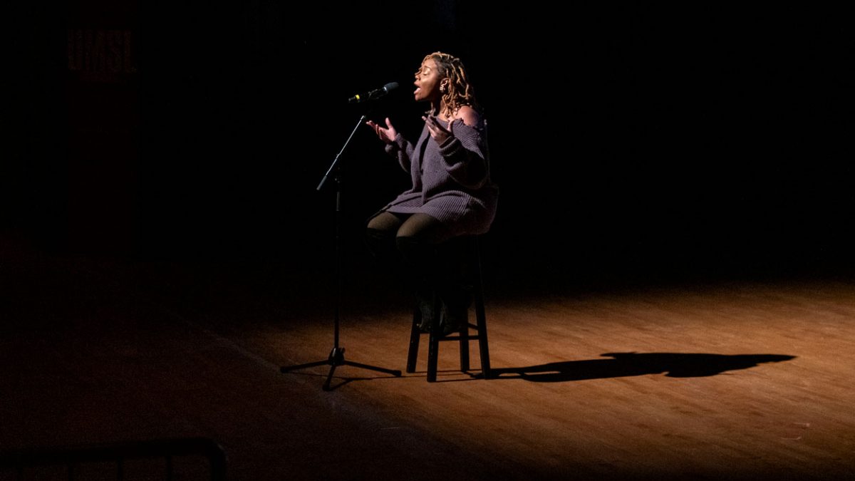Rachelle Martin performs at 2025 Tritons Got Talent