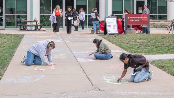 Chalk With Us event