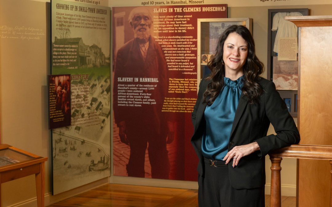 UMSL alum Megan Rapp helps preserve Mark Twain’s legacy in Hannibal and beyond
