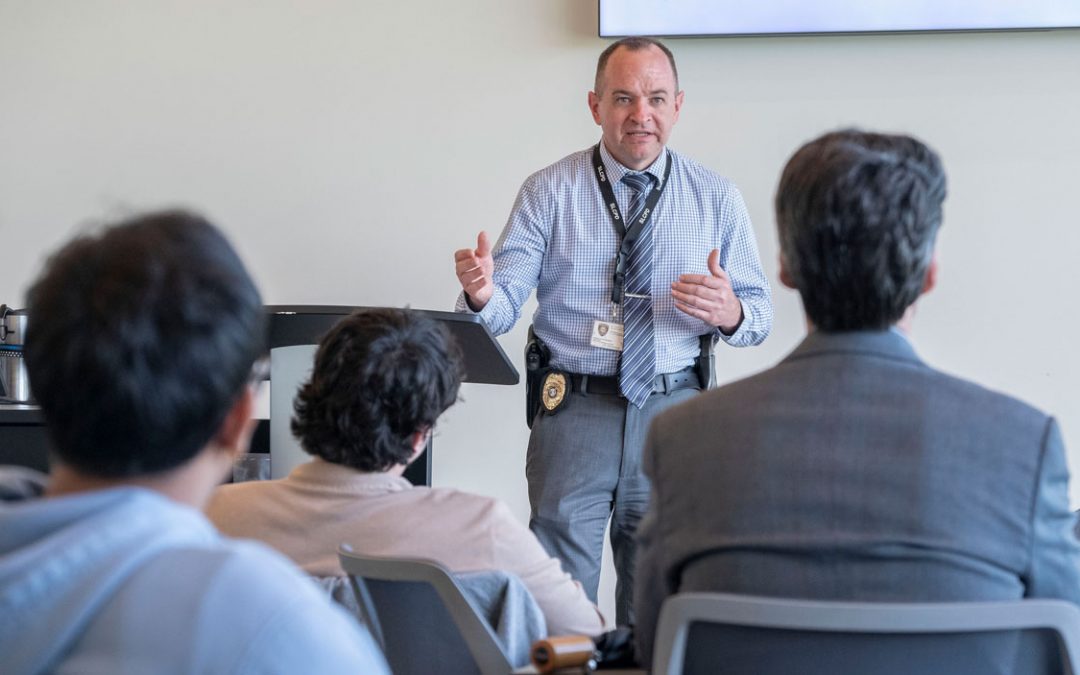Sgt. Clayton Fair makes impact at UMSL while earning graduate certificate in accounting