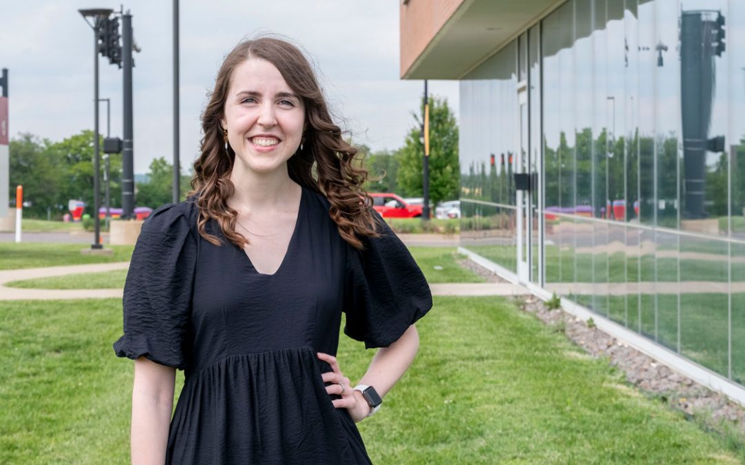 May graduate Abbey Martin pursues passion for optometry with new position at Regional Eyecare