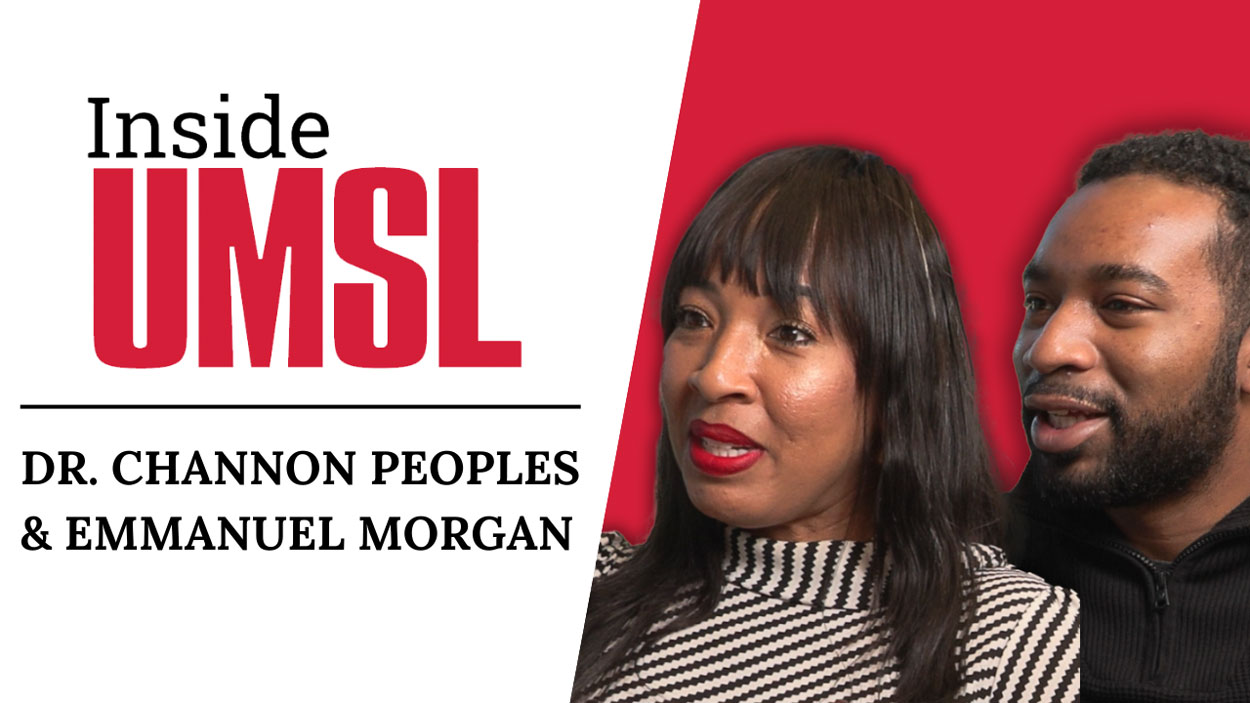 Inside UMSL podcast with Channon People and Emmanuel Morgan