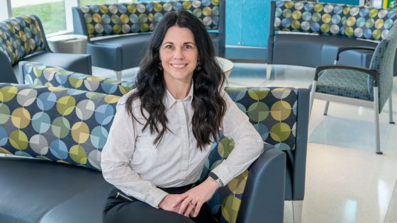 Optometry graduate Tiffany Aldridge Rhine