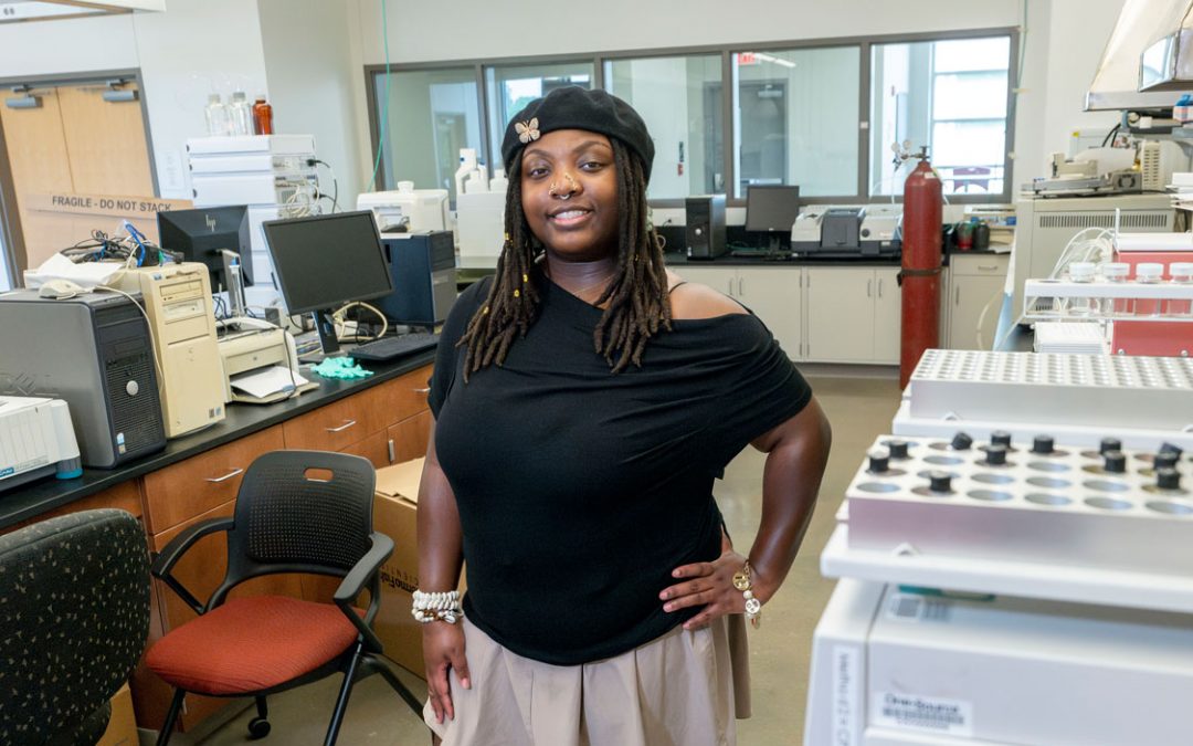 Opportunity Scholar Zahria Patrick headed to prestigious doctoral program after earning degree in chemistry