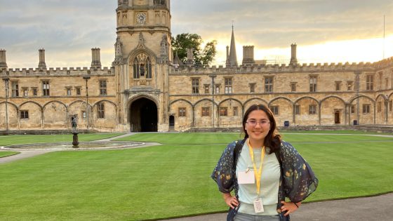 Abby Foust at Oxford
