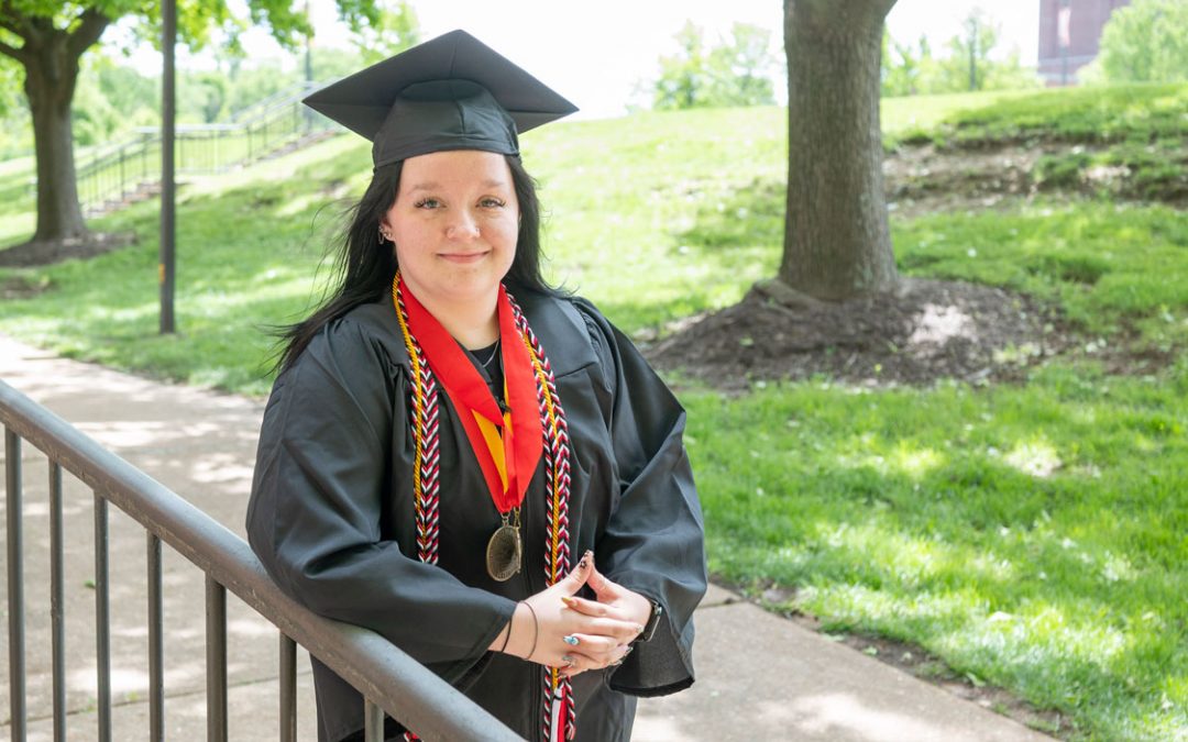 Political science and public policy graduate Ally Davis continuing studies in Accelerated Master’s Program while eyeing law school