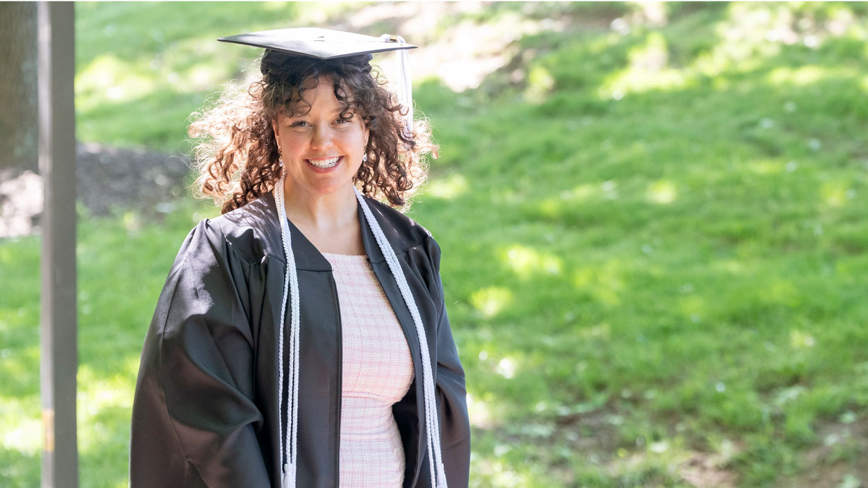 Physics graduate Grace Puchalski