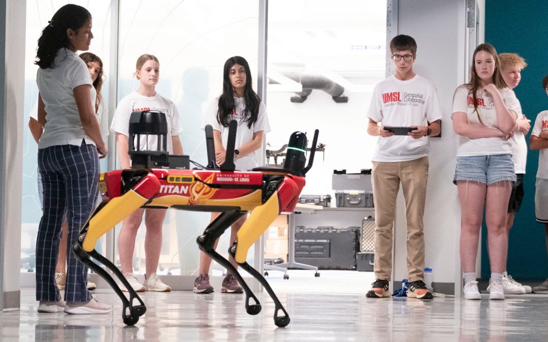 Geospatial summer camp offers high schoolers hands-on experience with emerging technology