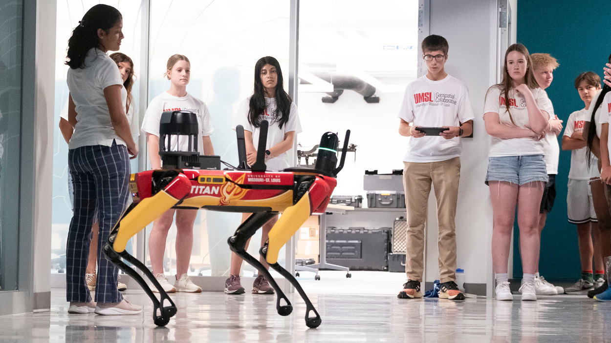 Titan, the agile robot dog