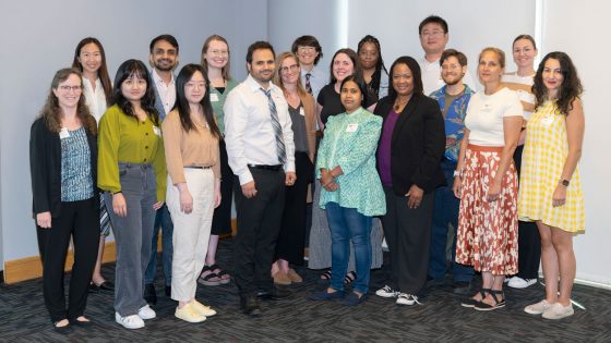 Some of the new faculty members getting set to begin the fall 2025 semester