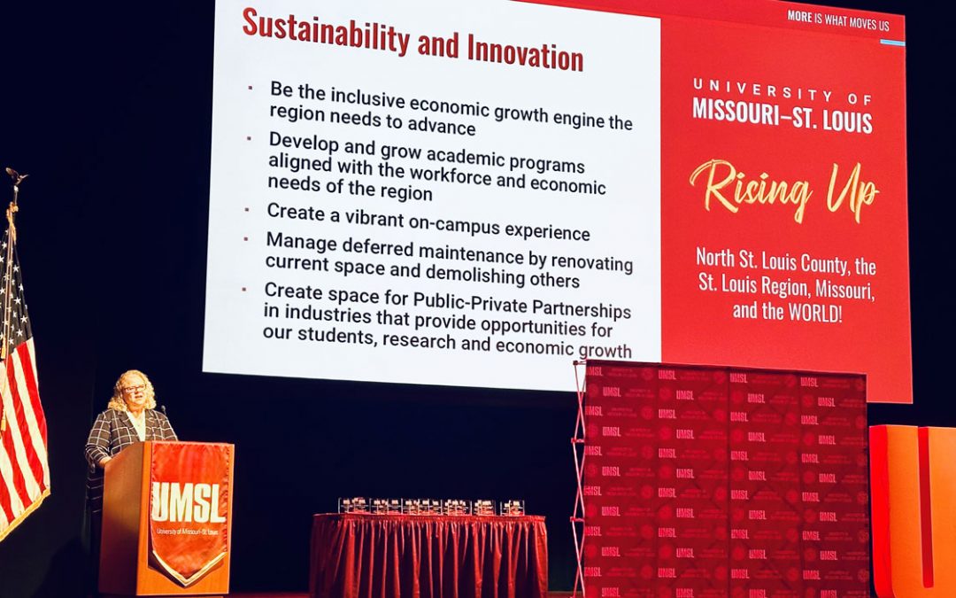State of the University Address highlights UMSL’s focus on sustainability, innovation as it prepares for strong future