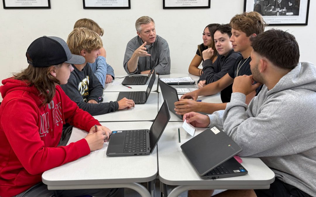 UMSL alum Brian Esselman named 2025 Missouri History Teacher of the Year by Gilder Lehrman Institute of American History